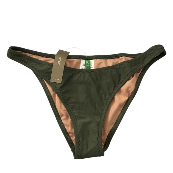 J. Crew Other - J. Crew Heritage 1989 High-leg Bikini Bottom Women's Size S Green NEW